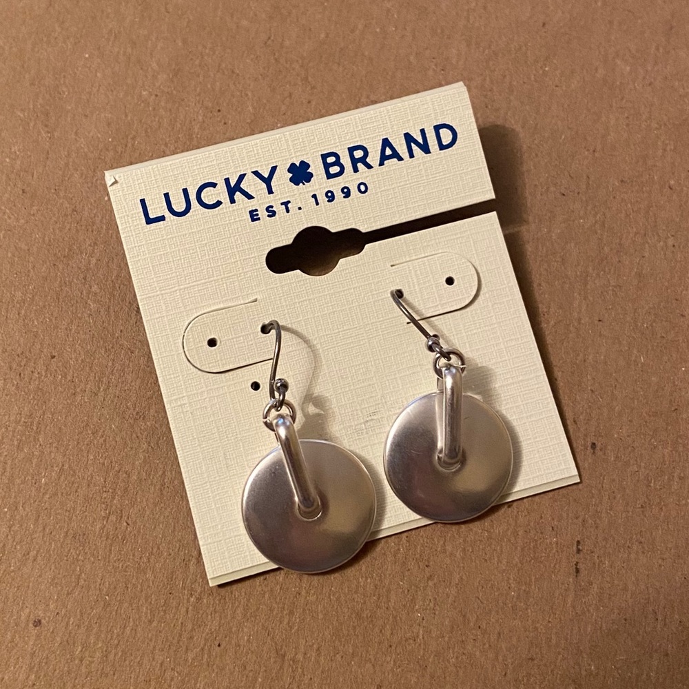 Lucky Brand Silver Earrings